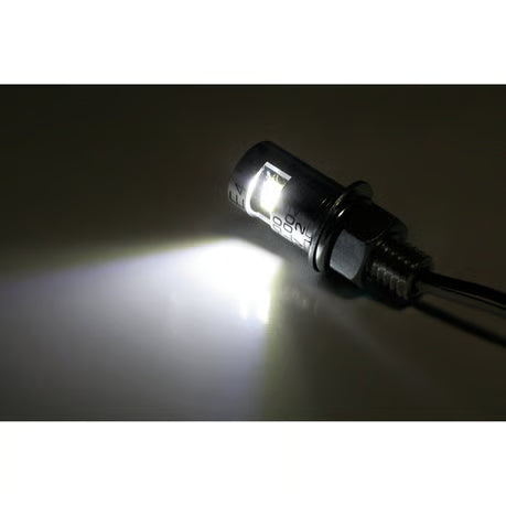 Burdett, LED-bolt til nummerplademontering. Krom. 943522