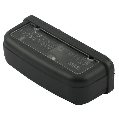 Nummerpladelys standard (stock), sort. ECE-godkendt. 913692