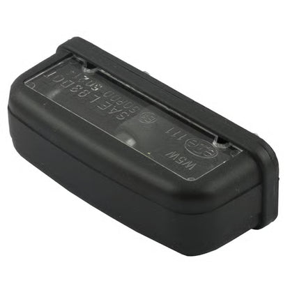 Nummerpladelys standard (stock), sort. ECE-godkendt. 913692