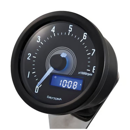 Velona, 60mm tachometer 8000 RPM. Black   510153