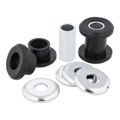 Premium Arlen Ness Polyurethan Riser Bøsningssæt med Krom Skiver – Til Harley-Davidson Touring & Trike (1984-2026)